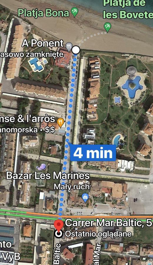 Apartamento Victoria Playa III con una gran terraza Dénia Exterior foto